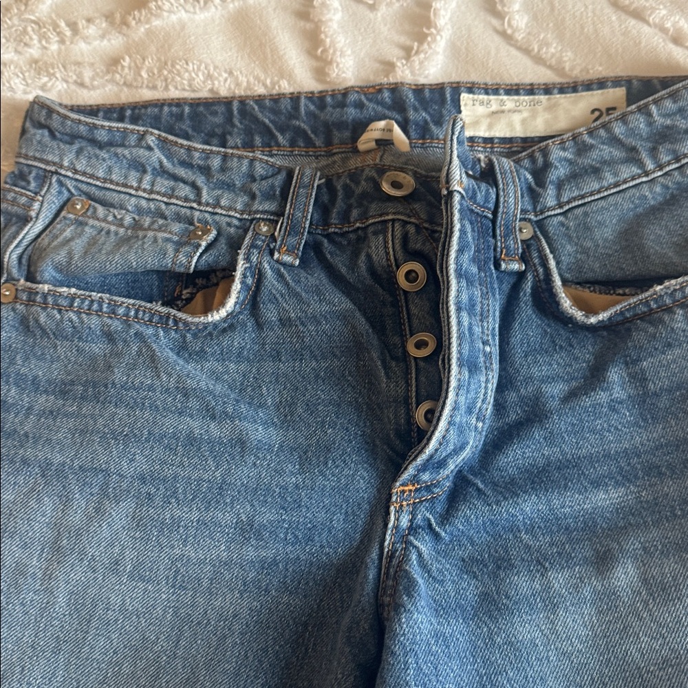 Rag & Bone Rosa relaxed straight jeans - Picture 4 of 6